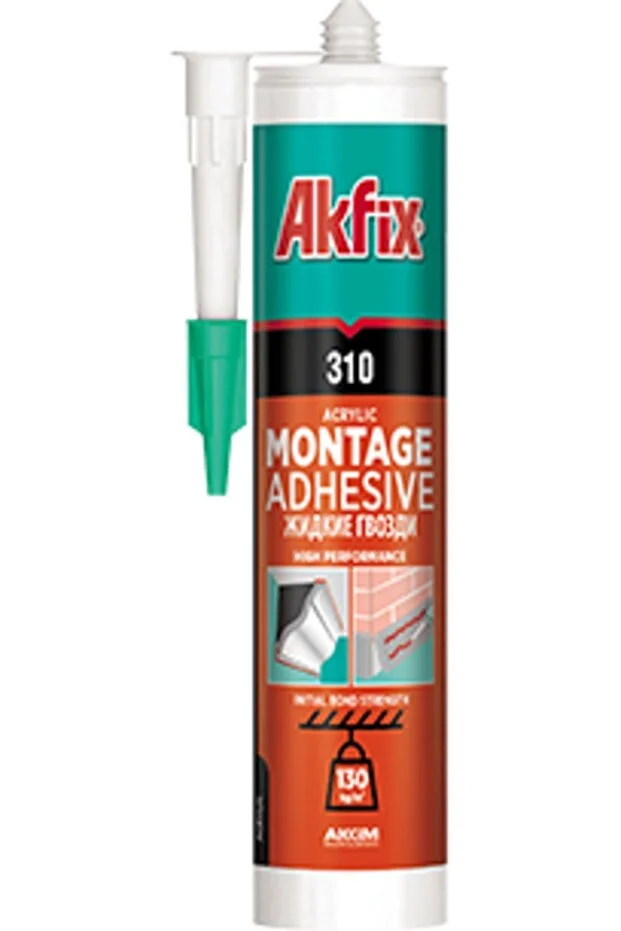 Akfix Kartonpiyer Strafor Yapıştırıcı Beyaz 310 mlAkfix Kartonpiyer Strafor Yapıştırıcı Beyaz 310 ml